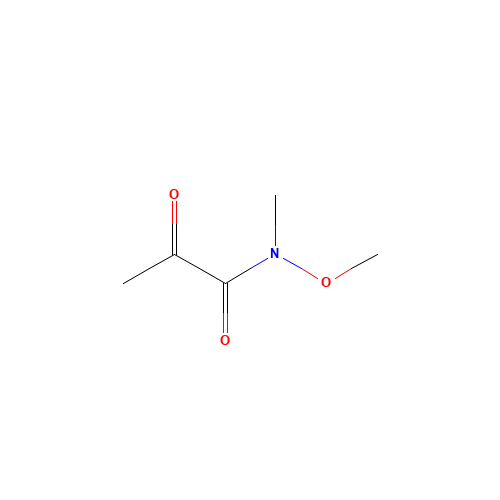 N-methoxy-N-methyl-2-oxopropanamide (CAS: 914220-85-2) - Related Chemical Product