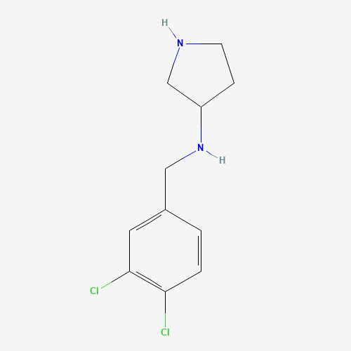 N-[(3,4-dichlorophenyl)methyl]pyrrolidin-3-amine (CAS: 1289676-75-0) - Related Chemical Product