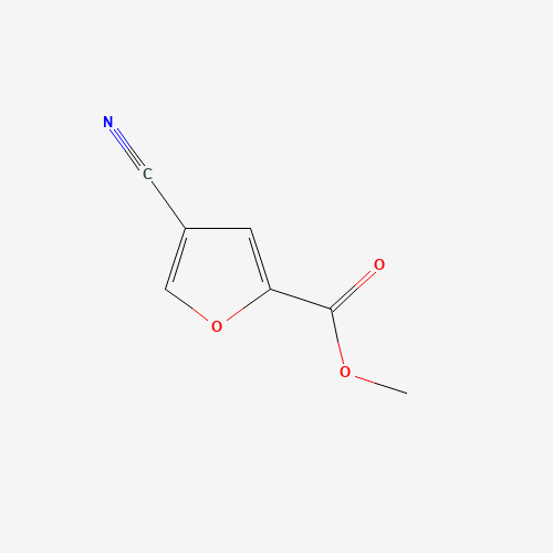 methyl 4-cyanofuran-2-carboxylate (CAS: 357289-65-7) - Chemical Structure and Molecular Formula 
