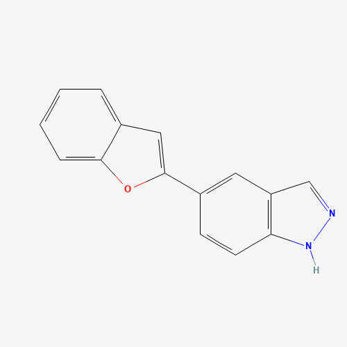 5-(1-benzofuran-2-yl)-1H-indazole (CAS: 885272-61-7) - Related Chemical Product