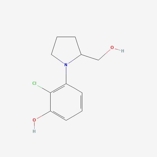 2-chloro-3-[2-(hydroxymethyl)pyrrolidin-1-yl]phenol (CAS: 925233-22-3) - Related Chemical Product