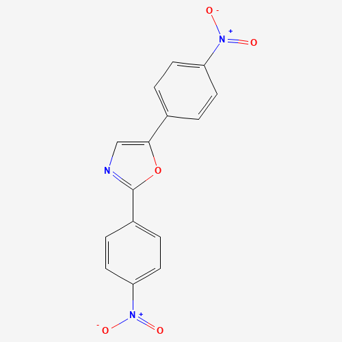 2,5-bis(4-nitrophenyl)-1,3-oxazole (CAS: 54814-29-8) - Related Chemical Product