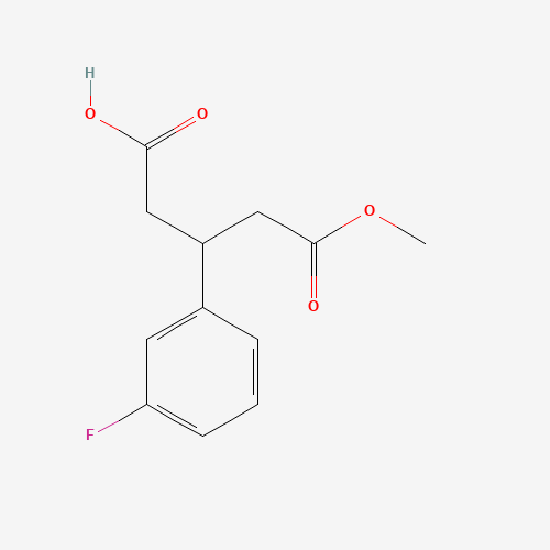 3-(3-fluorophenyl)pentanedioic acid (CAS: 259232-08-1) - Related Chemical Product