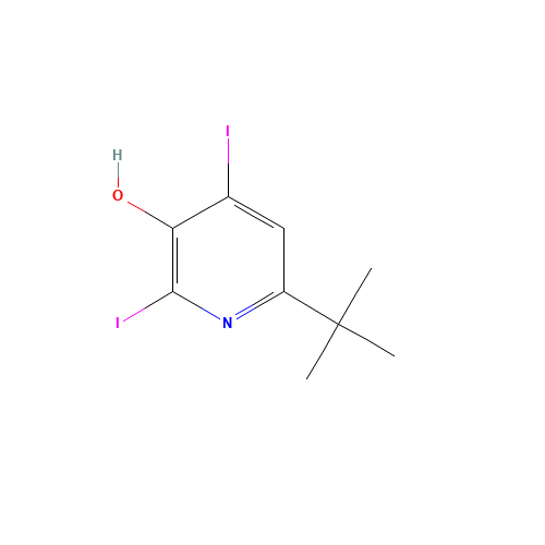6-tert-butyl-2,4-diiodopyridin-3-ol (CAS: 1196074-27-7) - Related Chemical Product