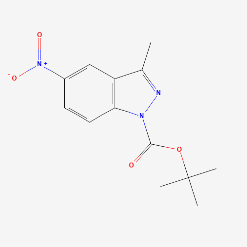 tert-butyl 3-methyl-5-nitroindazole-1-carboxylate (CAS: 599183-33-2) - Related Chemical Product