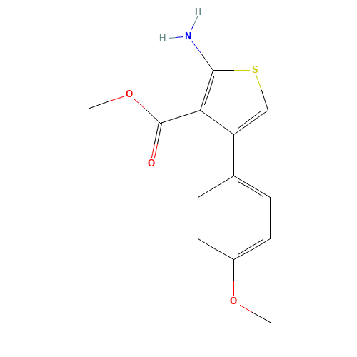 methyl 2-amino-4-(4-methoxyphenyl)thiophene-3-carboxylate (CAS: 350988-34-0) - Related Chemical Product