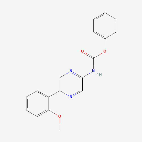 phenyl N-[5-(2-methoxyphenyl)pyrazin-2-yl]carbamate (CAS: 1432031-16-7) - Related Chemical Product