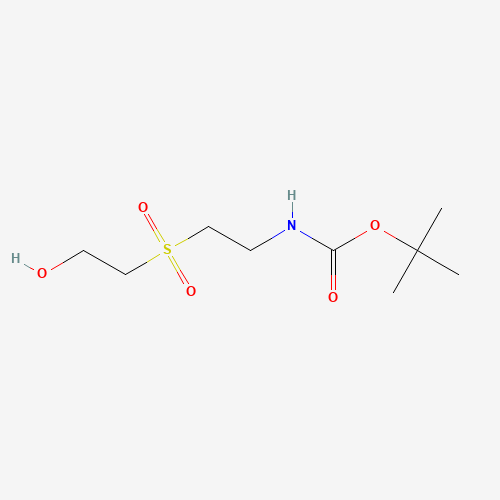 tert-butyl N-[2-(2-hydroxyethylsulfonyl)ethyl]carbamate (CAS: 142604-13-5) - Related Chemical Product