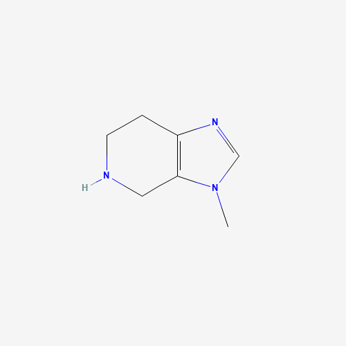 3-methyl-4,5,6,7-tetrahydroimidazo[4,5-c]pyridine (CAS: 64403-25-4) - Chemical Structure and Molecular Formula 