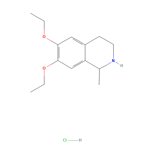 6,7-diethoxy-1-methyl-1,2,3,4-tetrahydroisoquinoline;hydrochloride (CAS: 336185-27-4) - Related Chemical Product