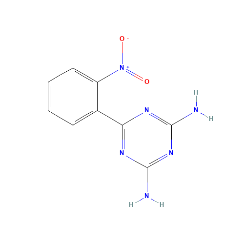 6-(2-nitrophenyl)-1,3,5-triazine-2,4-diamine (CAS: 29366-71-0) - Related Chemical Product