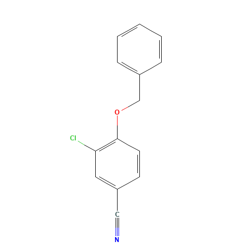 3-chloro-4-phenylmethoxybenzonitrile (CAS: 853953-30-7) - Related Chemical Product