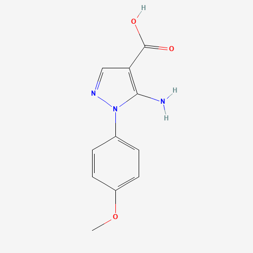 5-amino-1-(4-methoxyphenyl)pyrazole-4-carboxylic acid (CAS: 14678-95-6) - Related Chemical Product