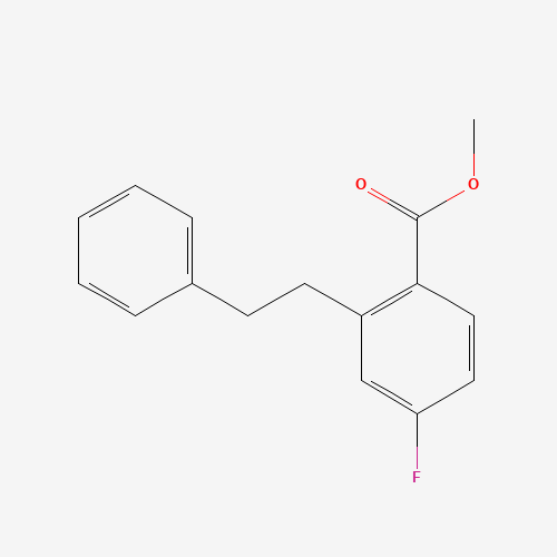 methyl 4-fluoro-2-(2-phenylethyl)benzoate (CAS: 1228780-27-5) - Related Chemical Product