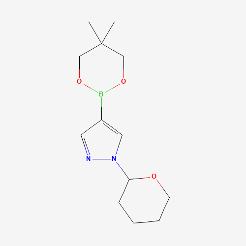 4-(5,5-dimethyl-1,3,2-dioxaborinan-2-yl)-1-(oxan-2-yl)pyrazole (CAS: 1072944-26-3) - Related Chemical Product