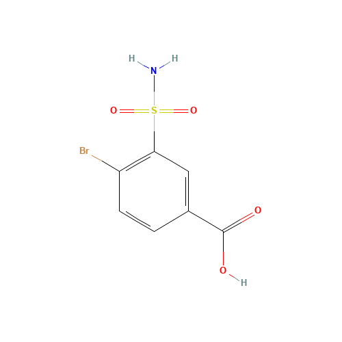 4-bromo-3-sulfamoylbenzoic acid (CAS: 59815-19-9) - Related Chemical Product