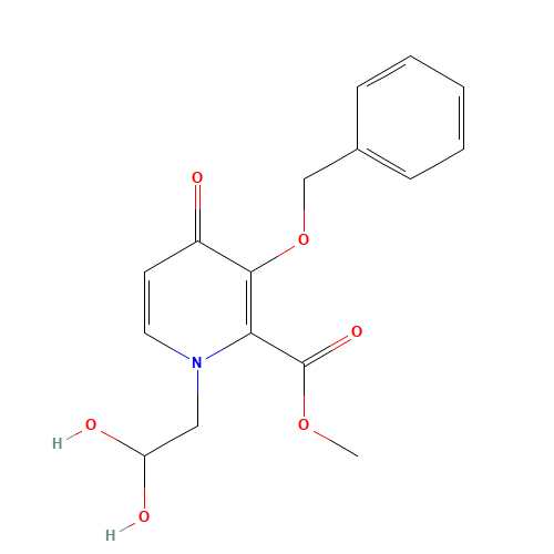 methyl 1-(2,2-dihydroxyethyl)-4-oxo-3-phenylmethoxypyridine-2-carboxylate (CAS: 1206102-08-0) - Related Chemical Product