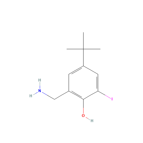 2-(aminomethyl)-4-tert-butyl-6-iodophenol (CAS: 58456-91-0) - Related Chemical Product