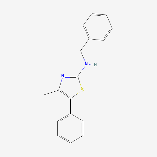 N-benzyl-4-methyl-5-phenyl-1,3-thiazol-2-amine (CAS: 208396-18-3) - Related Chemical Product