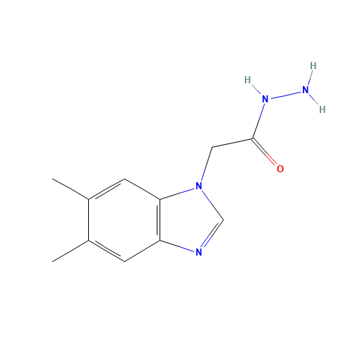 2-(5,6-dimethylbenzimidazol-1-yl)acetohydrazide (CAS: 107902-99-8) - Related Chemical Product