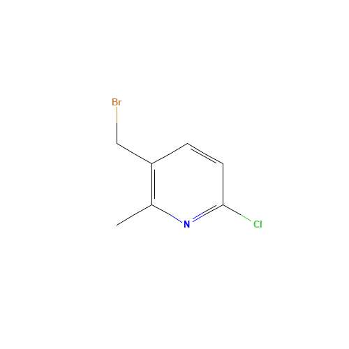 3-(bromomethyl)-6-chloro-2-methylpyridine (CAS: 1093879-96-9) - Related Chemical Product
