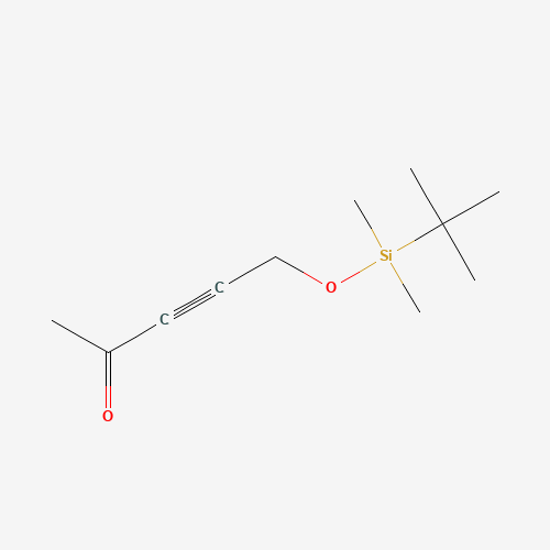 5-[tert-butyl(dimethyl)silyl]oxypent-3-yn-2-one (CAS: 81535-82-2) - Related Chemical Product