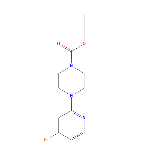 tert-butyl 4-(4-bromopyridin-2-yl)piperazine-1-carboxylate (CAS: 1197294-80-6) - Related Chemical Product