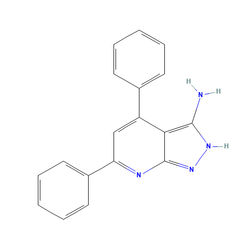 4,6-diphenyl-2H-pyrazolo[3,4-b]pyridin-3-amine (CAS: 42951-68-8) - Related Chemical Product