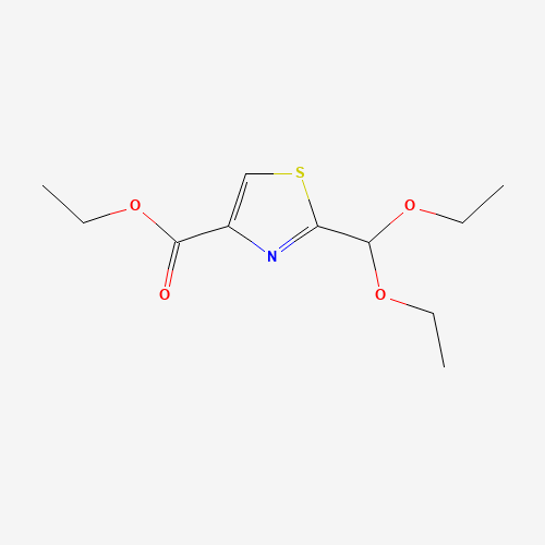 ethyl 2-(diethoxymethyl)-1,3-thiazole-4-carboxylate (CAS: 73956-16-8) - Related Chemical Product