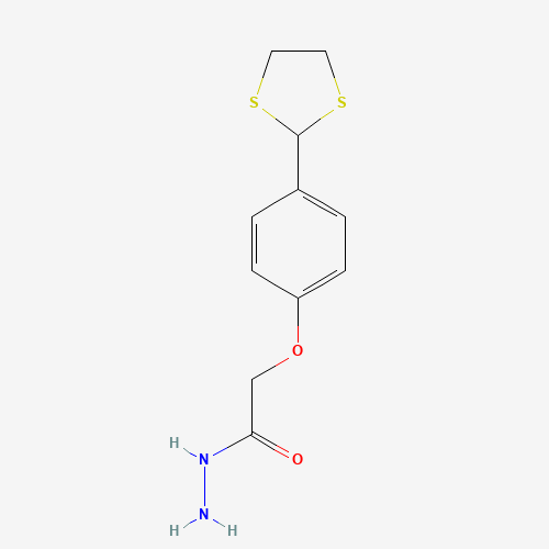 2-[4-(1,3-dithiolan-2-yl)phenoxy]acetohydrazide (CAS: 261959-05-1) - Related Chemical Product