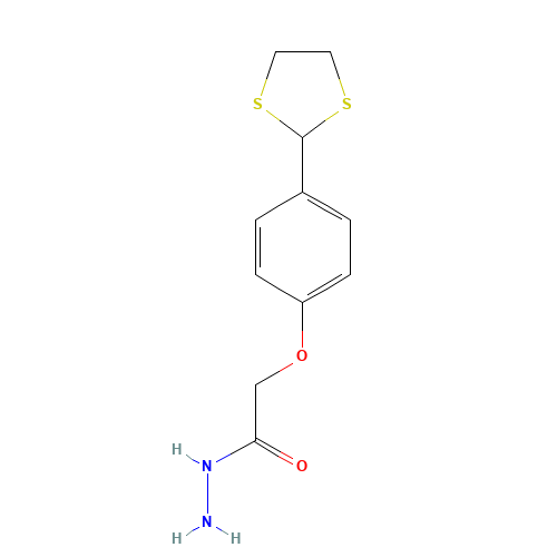 2-[4-(1,3-dithiolan-2-yl)phenoxy]acetohydrazide (CAS: 261959-05-1) - Related Chemical Product