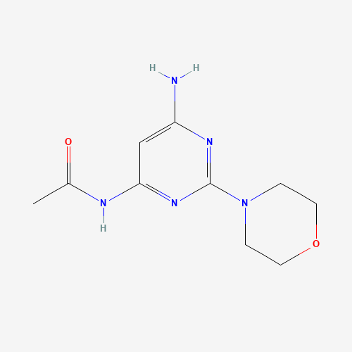 N-(6-amino-2-morpholin-4-ylpyrimidin-4-yl)acetamide (CAS: 1353875-67-8) - Related Chemical Product