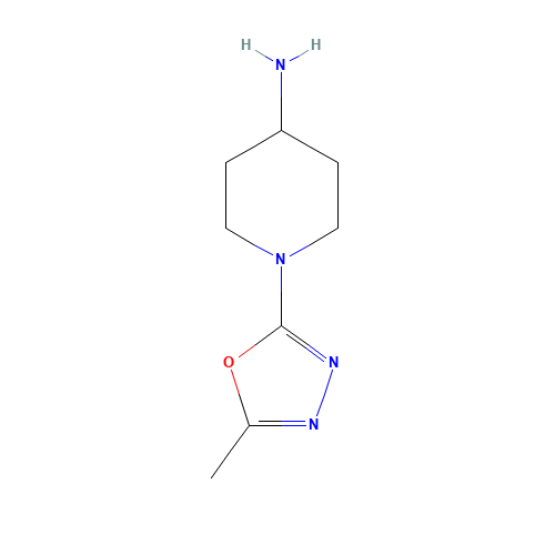 1-(5-methyl-1,3,4-oxadiazol-2-yl)piperidin-4-amine (CAS: 1329672-63-0) - Related Chemical Product
