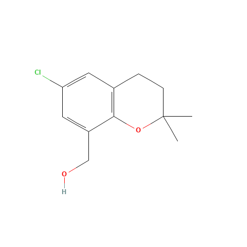 (6-chloro-2,2-dimethyl-3,4-dihydrochromen-8-yl)methanol (CAS: 1350762-29-6) - Related Chemical Product