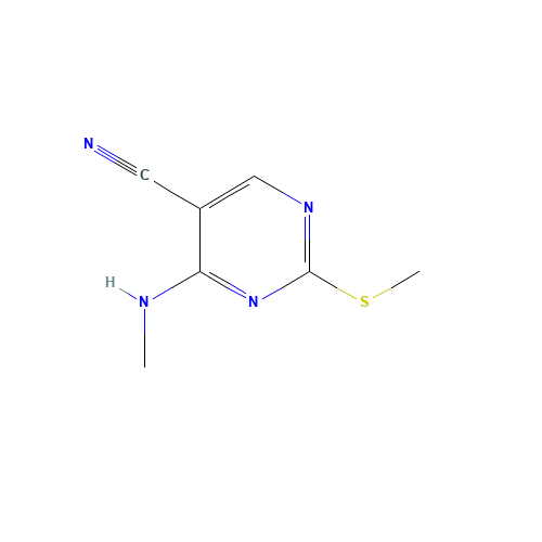 4-(methylamino)-2-methylsulfanylpyrimidine-5-carbonitrile (CAS: 185040-27-1) - Related Chemical Product