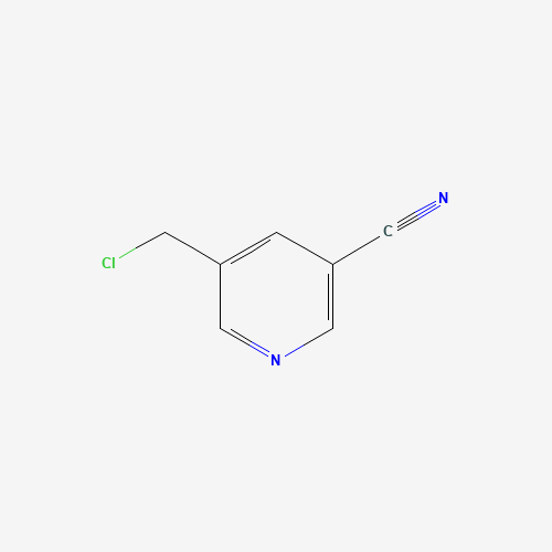 5-(chloromethyl)pyridine-3-carbonitrile (CAS: 562074-59-3) - Chemical Structure and Molecular Formula 