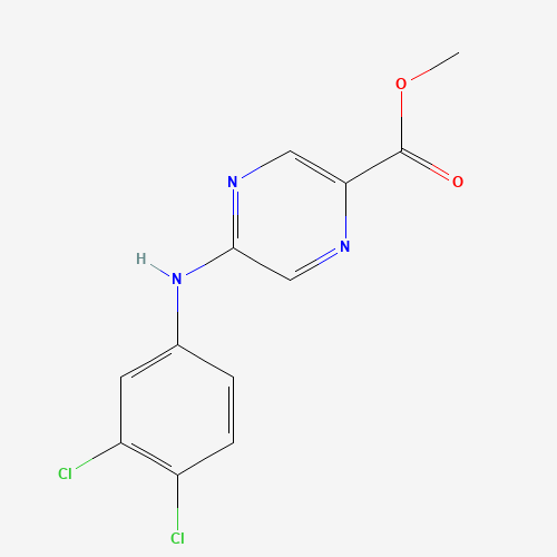 methyl 5-(3,4-dichloroanilino)pyrazine-2-carboxylate (CAS: 1428558-40-0) - Related Chemical Product