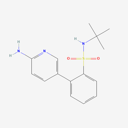2-(6-aminopyridin-3-yl)-N-tert-butylbenzenesulfonamide (CAS: 203512-83-8) - Related Chemical Product