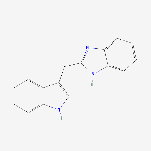 2-[(2-methyl-1H-indol-3-yl)methyl]-1H-benzimidazole (CAS: 41278-00-6) - Related Chemical Product