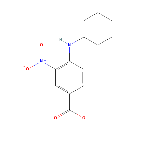 methyl 4-(cyclohexylamino)-3-nitrobenzoate (CAS: 503859-26-5) - Related Chemical Product