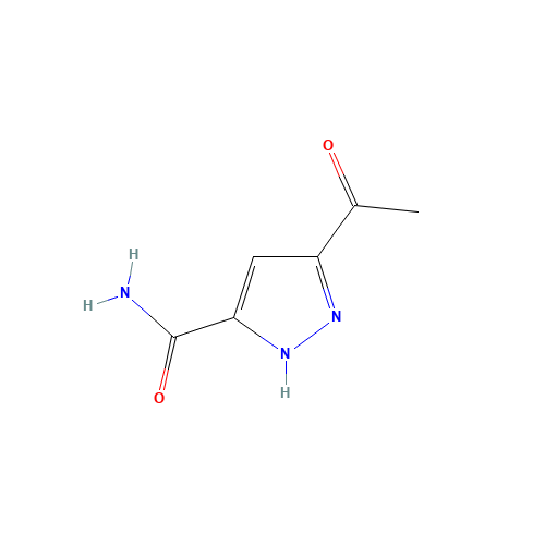 3-acetyl-1H-pyrazole-5-carboxamide (CAS: 1403333-98-1) - Related Chemical Product