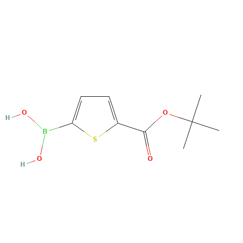 [5-[(2-methylpropan-2-yl)oxycarbonyl]thiophen-2-yl]boronic acid (CAS: 925921-29-5) - Related Chemical Product