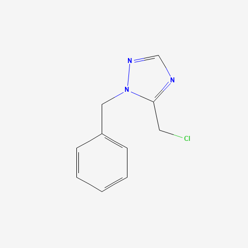 1-benzyl-5-(chloromethyl)-1,2,4-triazole (CAS: 885280-92-2) - Chemical Structure and Molecular Formula 