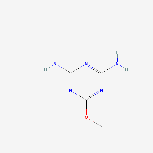 2-N-tert-butyl-6-methoxy-1,3,5-triazine-2,4-diamine (CAS: 30125-64-5) - Related Chemical Product