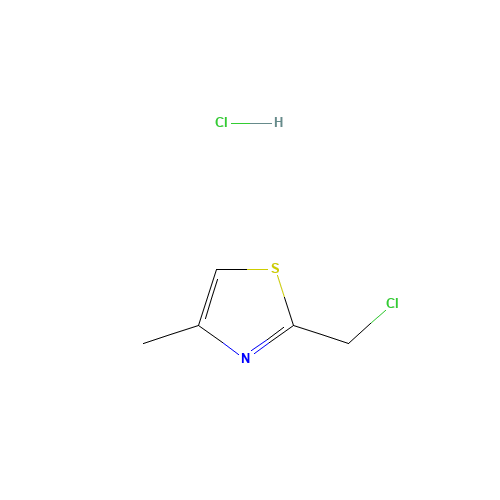 2-(chloromethyl)-4-methyl-1,3-thiazole;hydrochloride (CAS: 135207-24-8) - Related Chemical Product