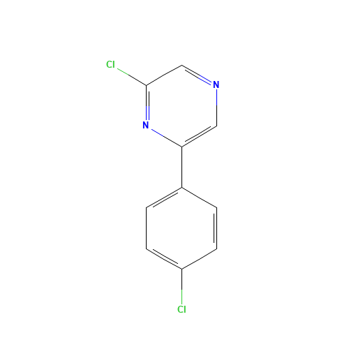 2-chloro-6-(4-chlorophenyl)pyrazine (CAS: 637353-09-4) - Related Chemical Product