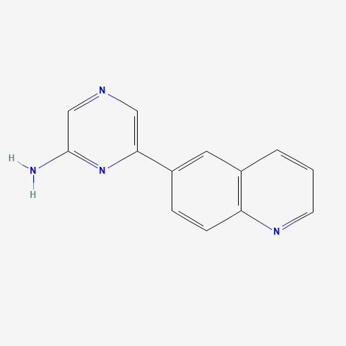 6-quinolin-6-ylpyrazin-2-amine (CAS: 1454654-32-0) - Related Chemical Product