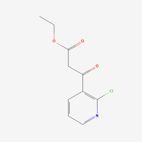 ethyl 3-(2-chloropyridin-3-yl)-3-oxopropanoate (CAS: 220731-02-2) - Chemical Structure and Molecular Formula 