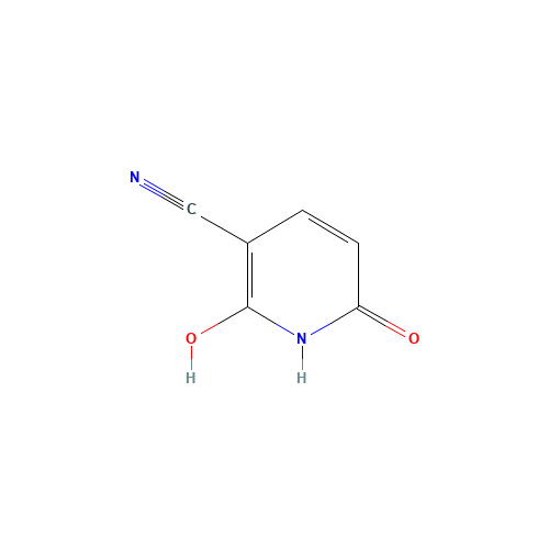 2-hydroxy-6-oxo-1H-pyridine-3-carbonitrile (CAS: 35441-10-2) - Chemical Structure and Molecular Formula 