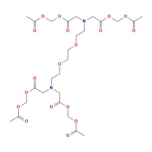 acetyloxymethyl 2-[[2-(acetyloxymethoxy)-2-oxoethyl]-[2-[2-[2-[bis[2-(acetyloxymethoxy)-2-oxoethyl]amino]ethoxy]ethoxy]ethyl]amino]acetate (CAS: 99590-86-0) - Related Chemical Product